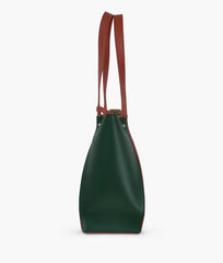 RTW Creation - Army green shopping tote bag