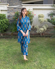 Rangrasiya Floral Print 2Pcs Stitched - zaibehoor