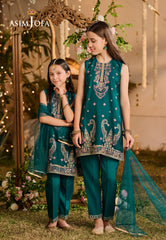Asim Jofa Kids Pret Ajlk-01 Embroidered Poly Chiffon 3 Pcs