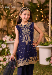 Asim Jofa Kids Pret Ajlk-03 Embroidered Poly Chiffon 3 Pcs