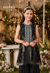 Asim Jofa Kids Pret Ajlk-05 Embroidered Poly Chiffon 3 Pcs