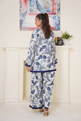 Gulbahar By Arha Eman Stitched Summer Collection'2025-Azure – Blue Co ord