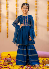 Modest Stitched 3 Piece Kids Formals Collection'2024-Aroha