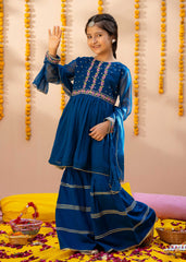 Modest Stitched 3 Piece Kids Formals Collection'2024-Aroha