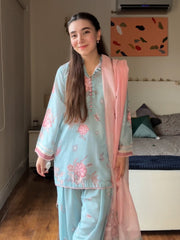 Aadaab Boutique Afsana Digital Print 3PC