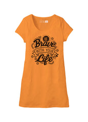 12 AM By Khawar Latif Be Brave - Long shirt