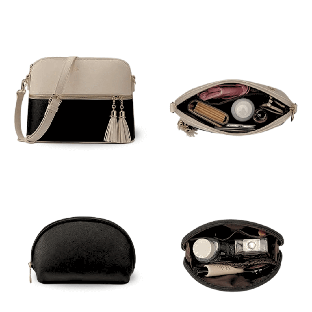 GRACE BEIGE / BLACK - LEFTOVER - Bag X