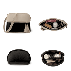 GRACE BEIGE / BLACK - LEFTOVER - Bag X