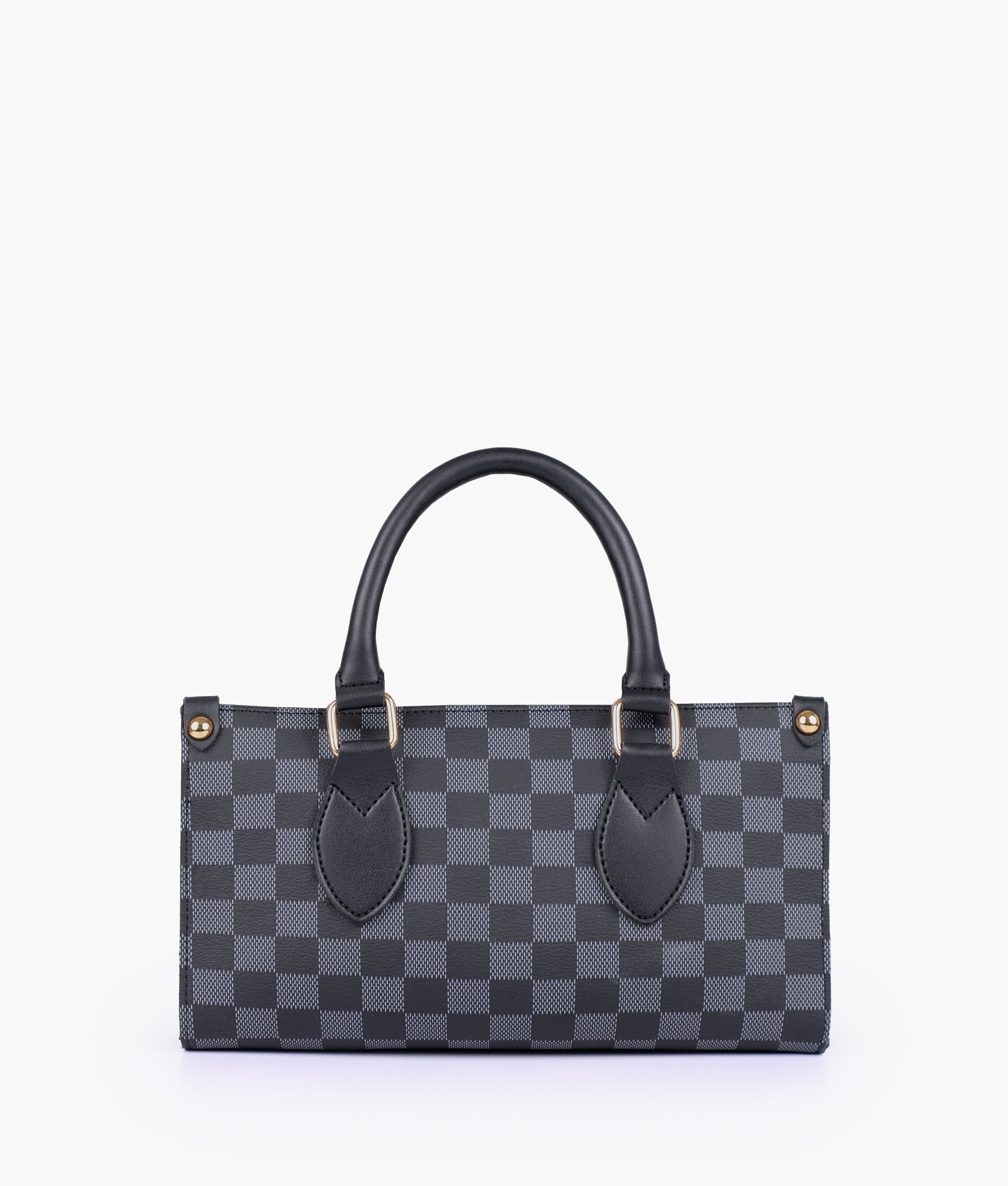 RTW Creation - Black checkered on-the-go mini bag