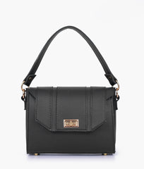 RTW Creation - Black compact top-handle cross-body bag