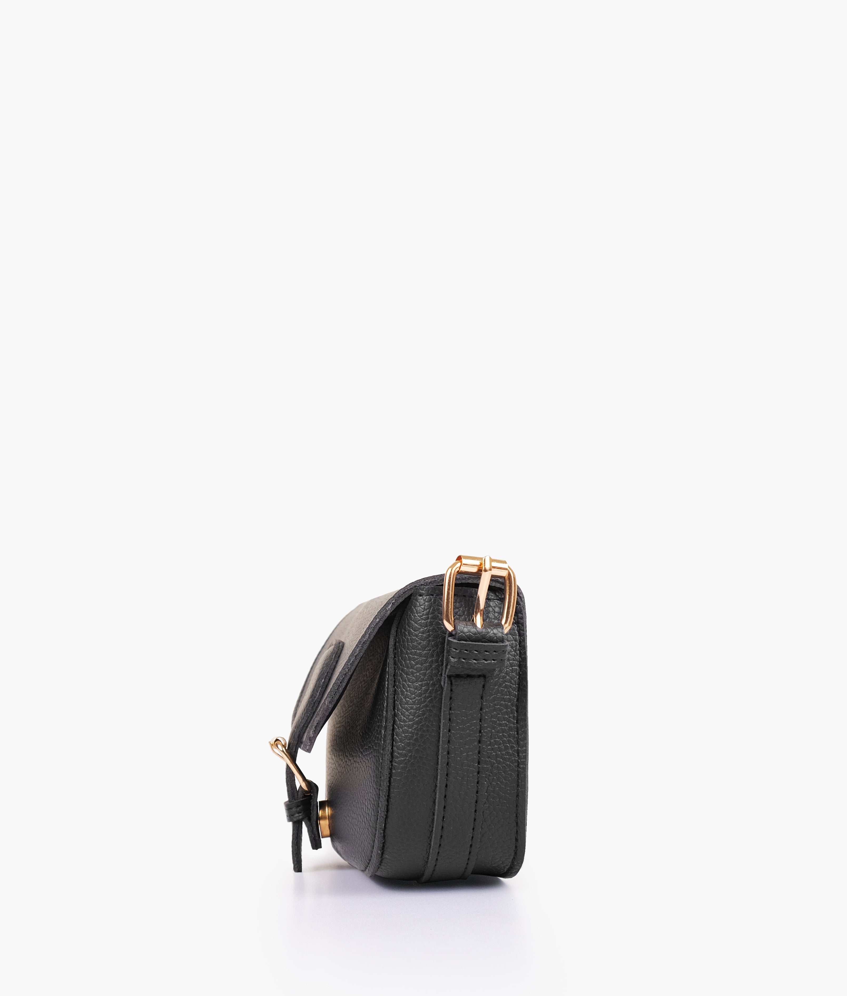 RTW Creation - Black east-west shoulder bag