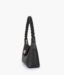 RTW Creation - Black purse with braided strap
