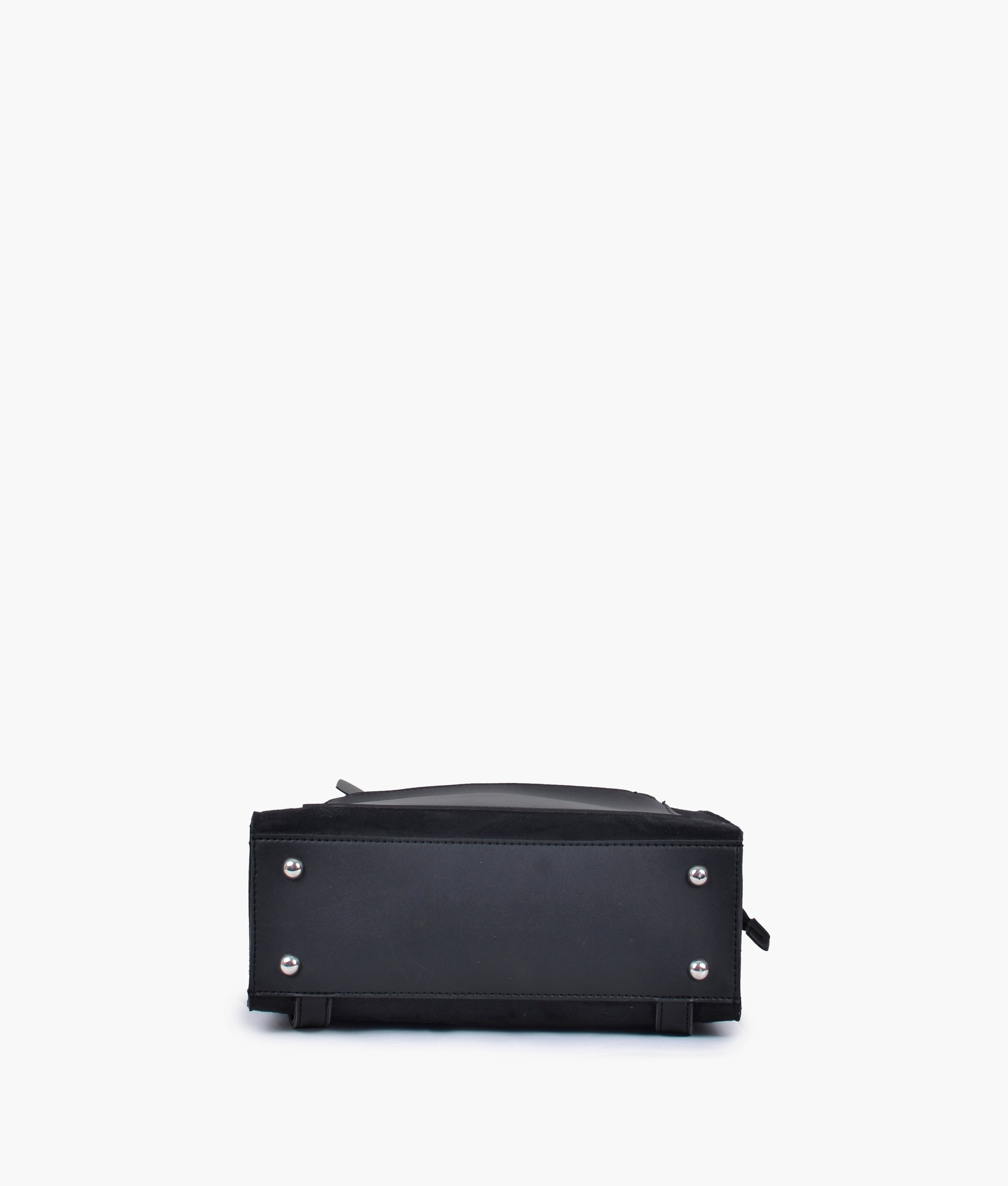 RTW Creation - Black suede adventure backpack