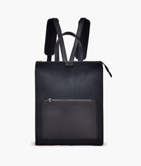 RTW Creation - Black suede adventure backpack