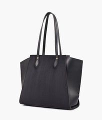 RTW Creation - Black suede classic tote bag