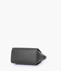 RTW Creation - Black top-handle mini handbag