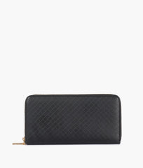 RTW Creation - Black weave pattern wallet