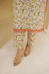 Gulbahar By Arha Eman Stitched Summer Collection'2025-Bloom – Yellow 3 Piece Suit