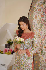 Gulbahar By Arha Eman Stitched Summer Collection'2025-Bloom – Yellow 3 Piece Suit