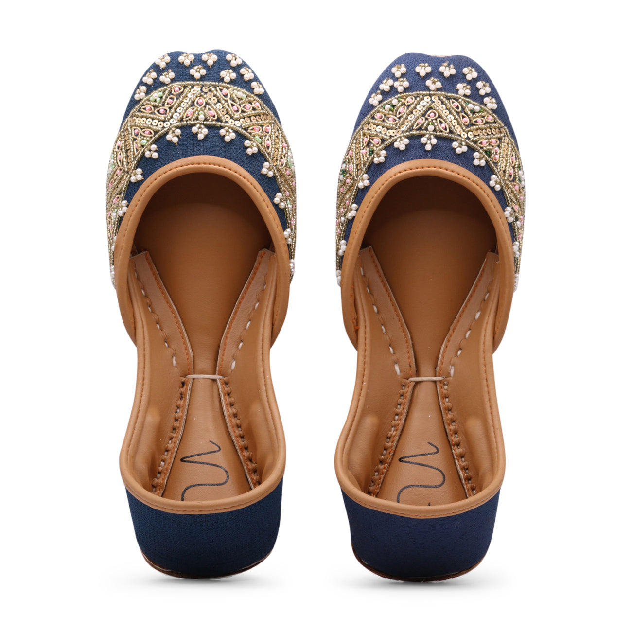 blue eid shoes
