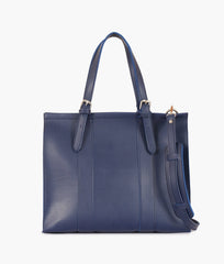 RTW Creation - Blue laptop bag with sleeve