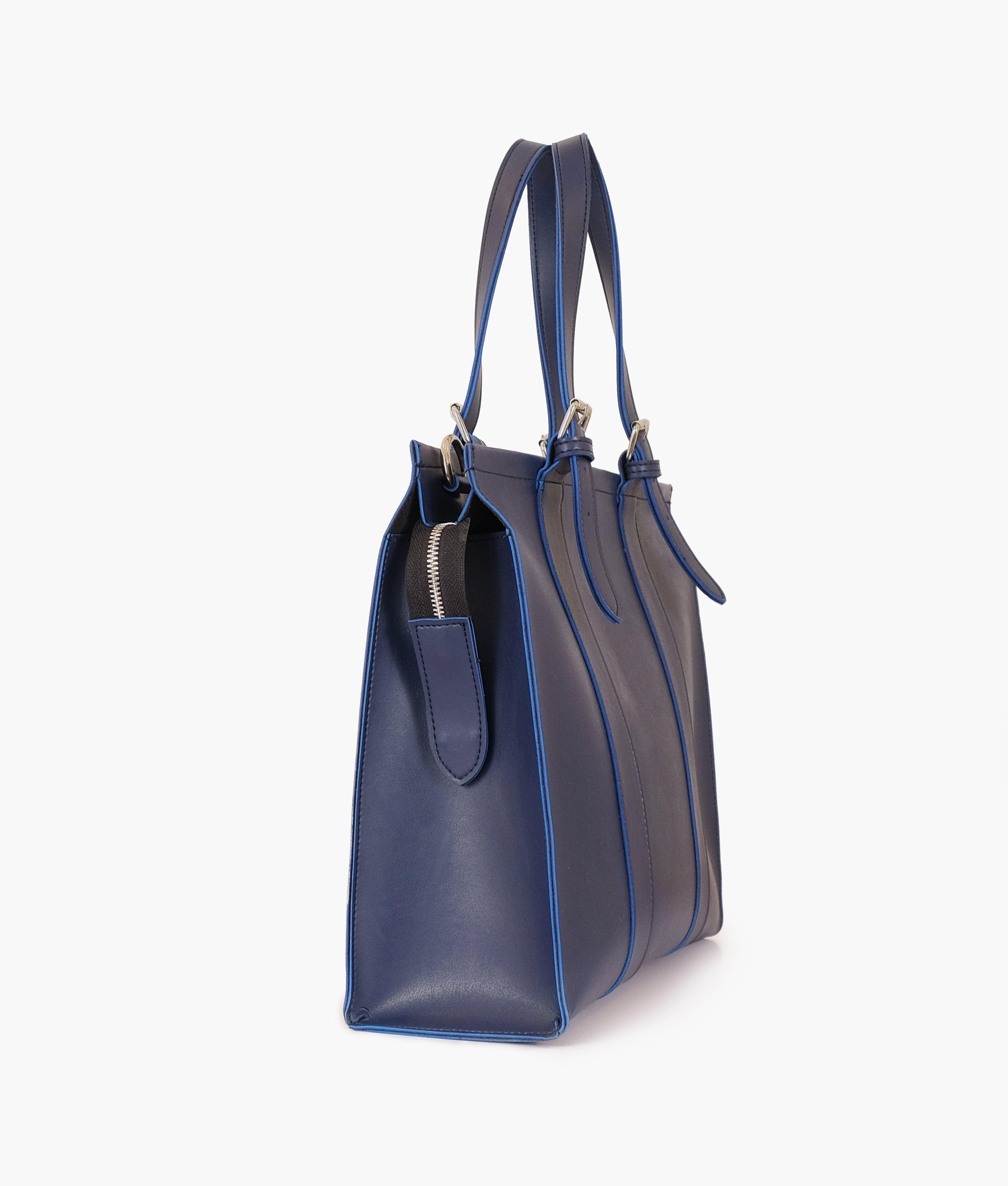 RTW Creation - Blue laptop bag with sleeve