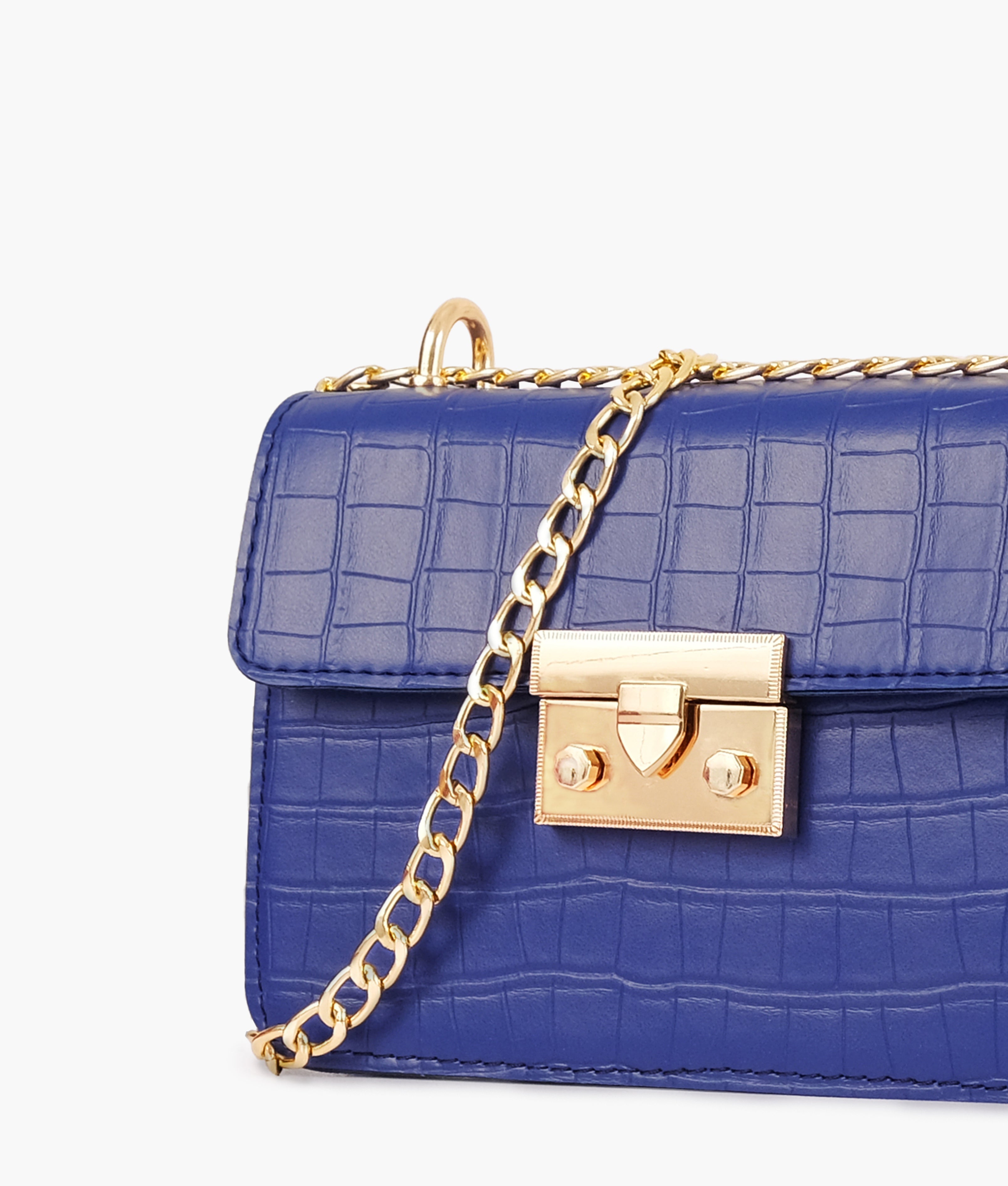 RTW Creation - Blue mini chain-handle cross-body bag