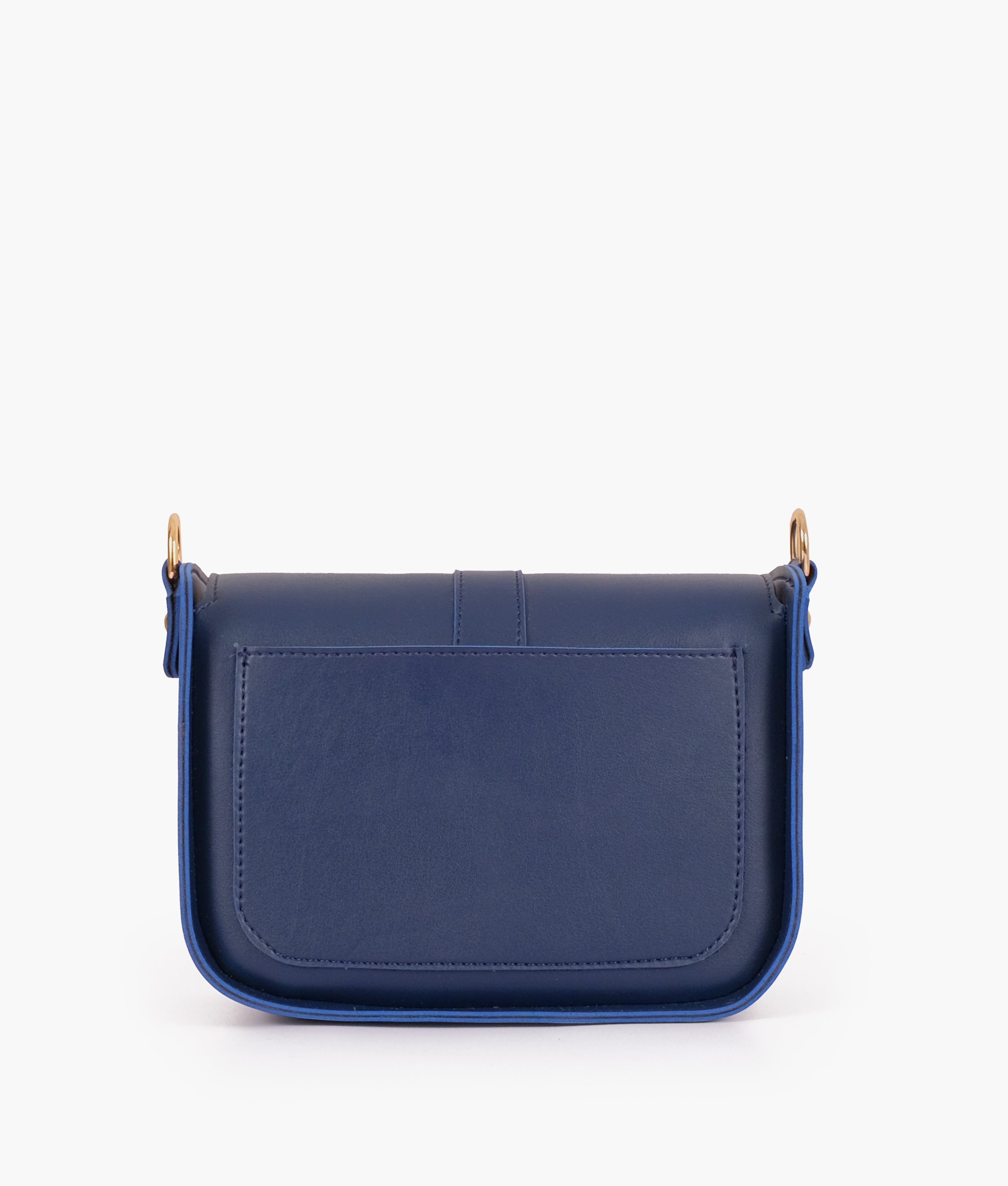 RTW Creation - Blue saddle buckle bag