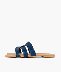RTW Creation - Blue cutout flats