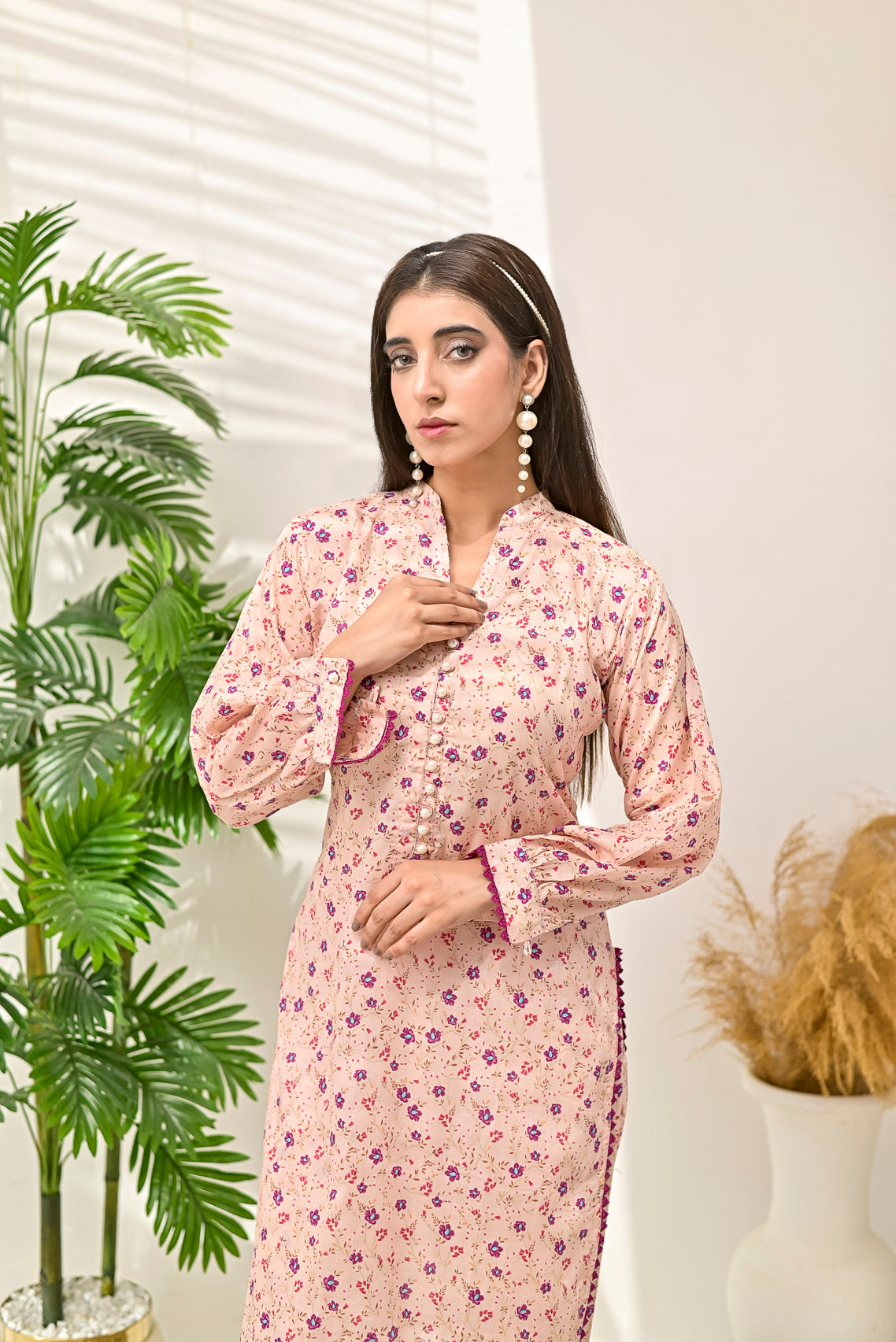 Silcot Stitched Summer Collection'2025-Blush Petals