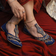 BRIDAL BLUE - Khussa Master