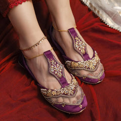 BRIDAL PURPLE - Khussa Master