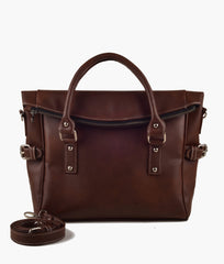 RTW Creation - Brown Arch Handbag