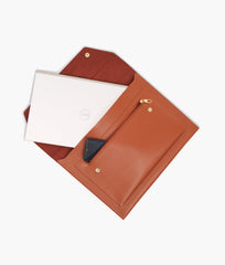 RTW Creation - Brown laptop sleeve 17