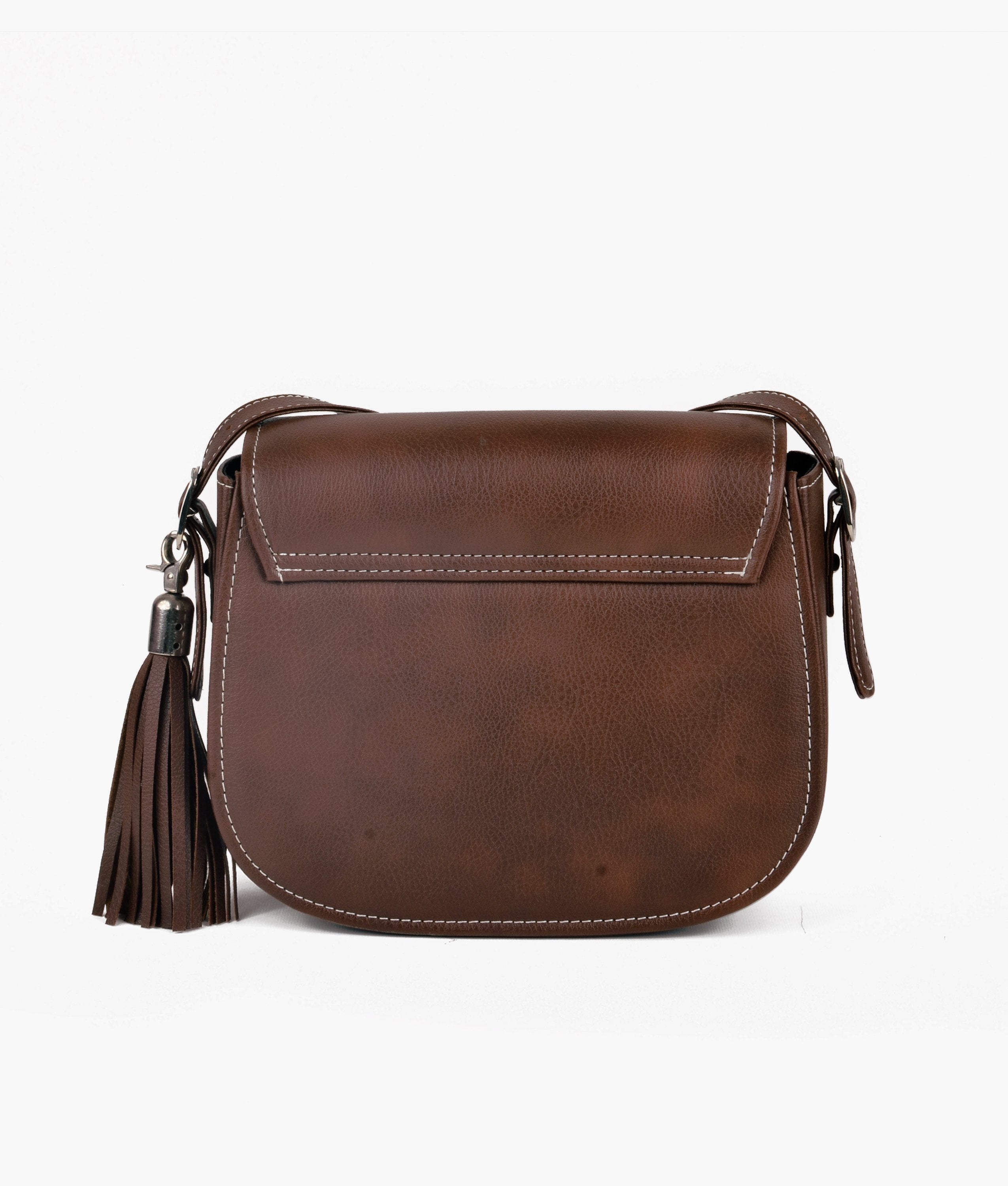 RTW Creation - Brown saddle bag