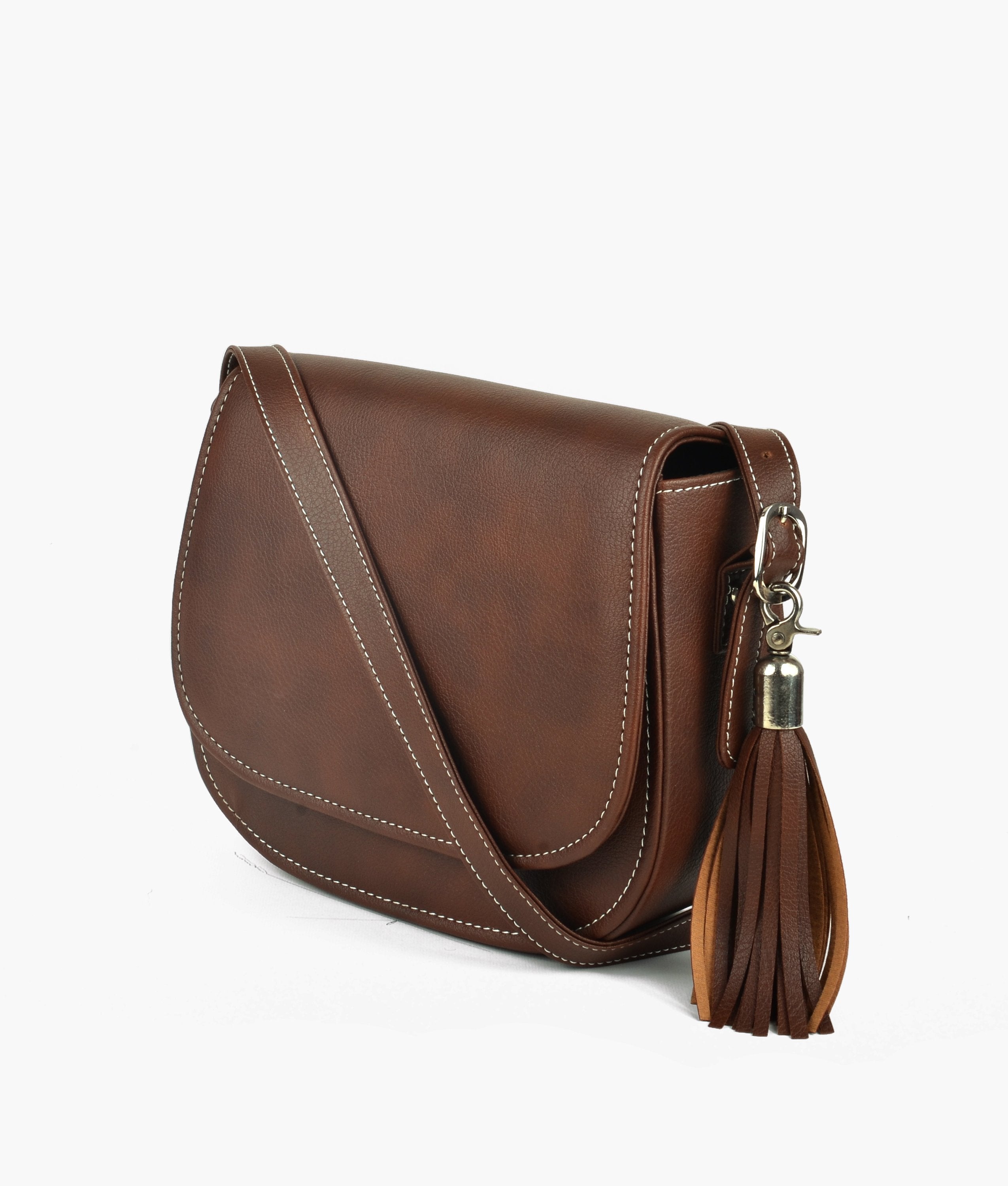 RTW Creation - Brown saddle bag