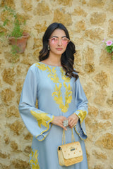 Zara Yamin Stitched 2 Piece Summer Collection-Sufia Pret 2 PCs