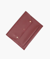 RTW Creation - Burgundy laptop sleeve 17