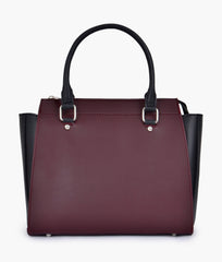 RTW Creation - Burgundy classic top-handle bag