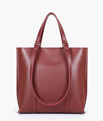 RTW Creation - Burgundy double-handle tote bag
