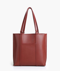 RTW Creation - Burgundy double-handle tote bag