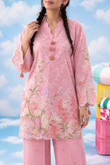 Clean Girl co-ord – scalloped neckline, embroidery and tassel details
