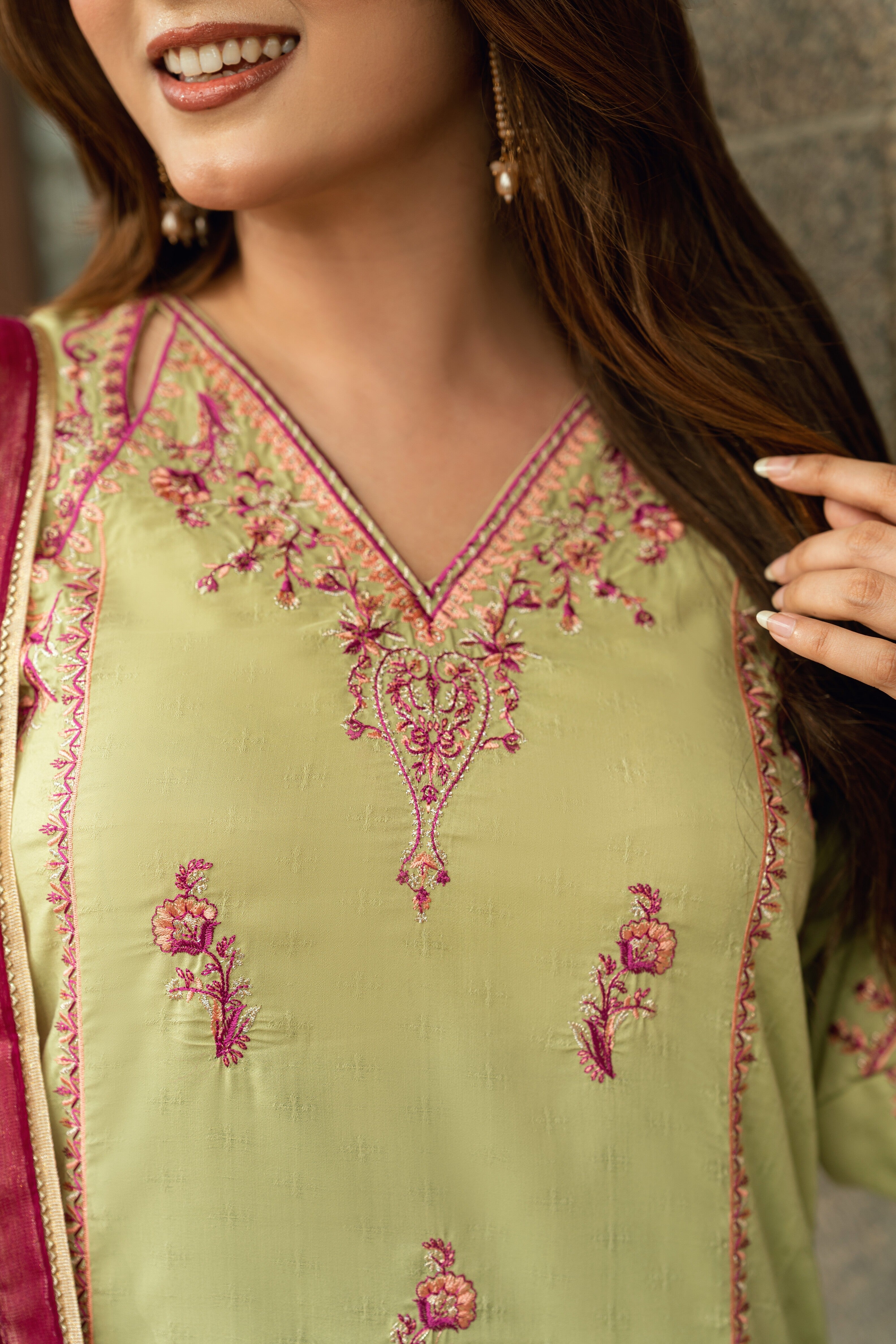 Baat Pakki Omal by Komal Stitched 3 Piece Dobby Collection'2025-Seerat