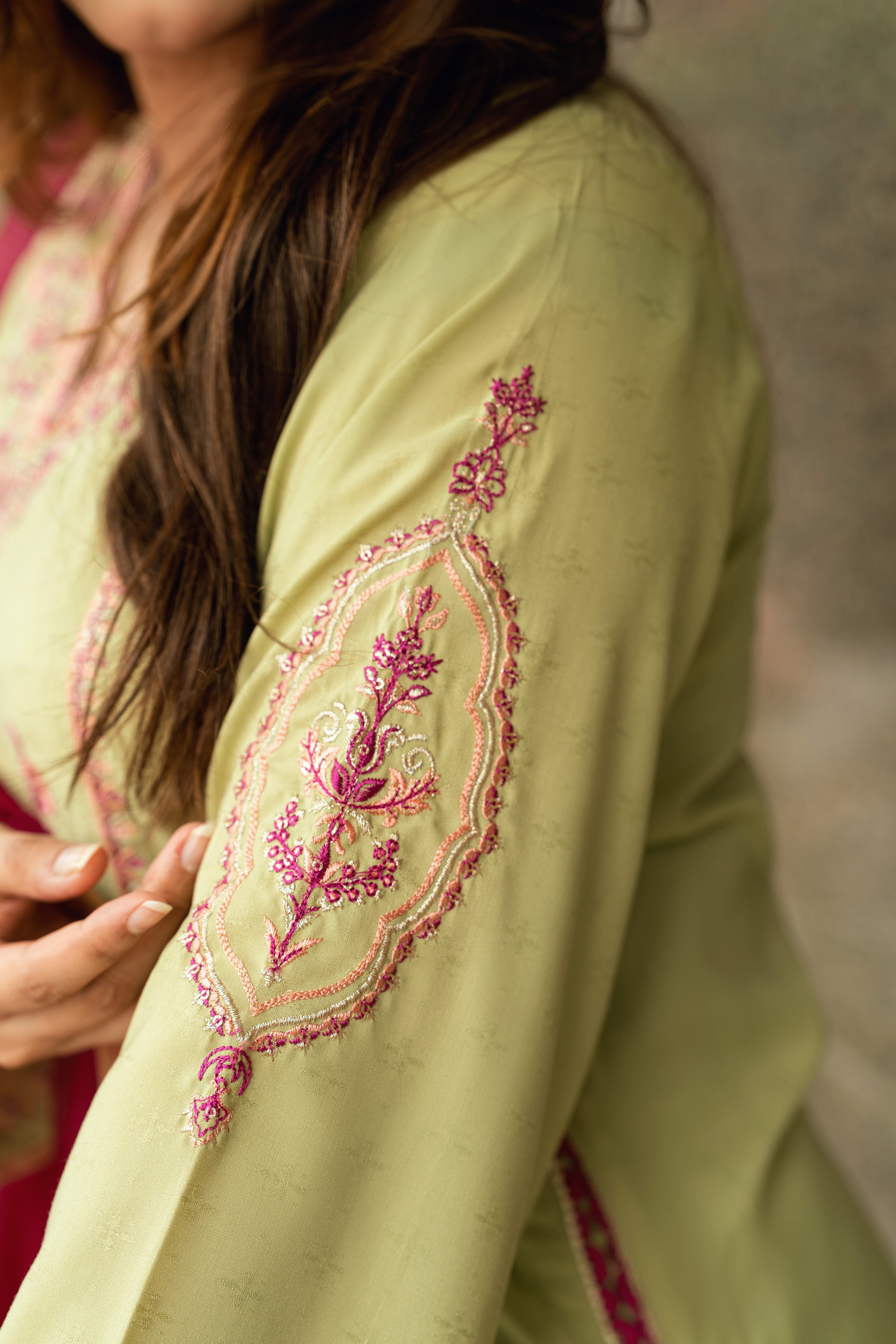 Baat Pakki Omal by Komal Stitched 3 Piece Dobby Collection'2025-Seerat