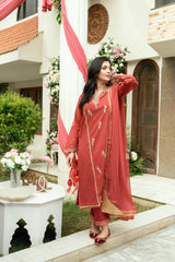 Baat Pakki Omal by Komal Stitched 3 Piece Dobby Collection'2025-Mehrmah