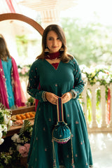 Baat Pakki Omal by Komal Stitched 3 Piece Dobby Collection'2025-Mahrukh