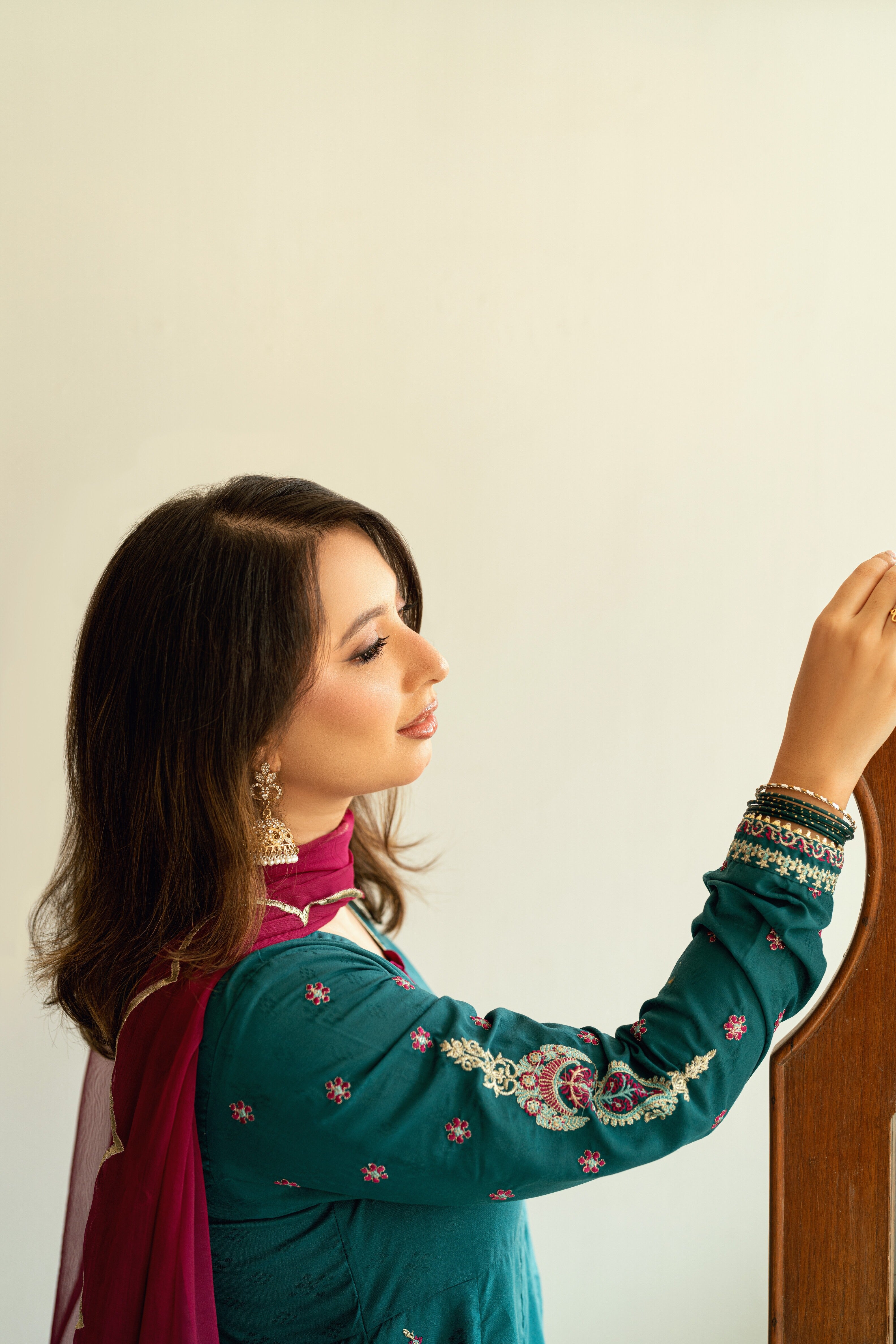 Baat Pakki Omal by Komal Stitched 3 Piece Dobby Collection'2025-Mahrukh