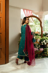 Baat Pakki Omal by Komal Stitched 3 Piece Dobby Collection'2025-Mahrukh