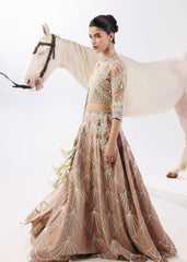 L'amore By Sardinia Unstitched 3 Piece Luxury Formals Handwork Edit Suit-Silk Whisper