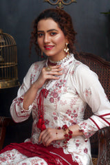 Threads & Weaves 3 PC - Embroidered Lawn Suit-L23201